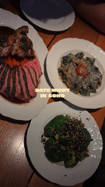 A couple documents their date night in Soho, London, starting with Indian-inspired cocktails at Soma and moving on to fire-led cooking at Firebird.