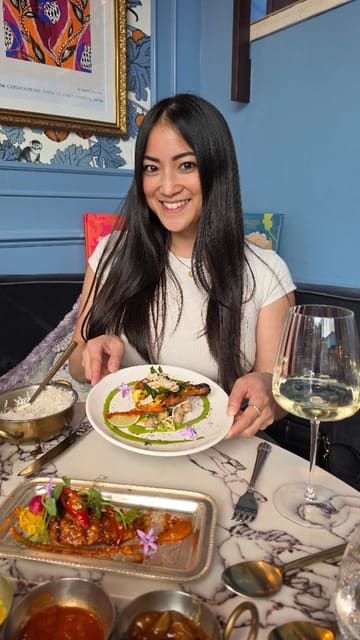 A promotional reel for Vatavaran in Knightsbridge, featuring a tour of the restaurant's interior and a selection of their fine dining Indian dishes, including grilled starters, curries, and desserts.