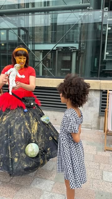 A family-focused vlog showcasing the 'Cosmic Chaos' space-themed activities at the Science and Industry Museum, including a rocket workshop, live science shows, and interactive exhibitions.
