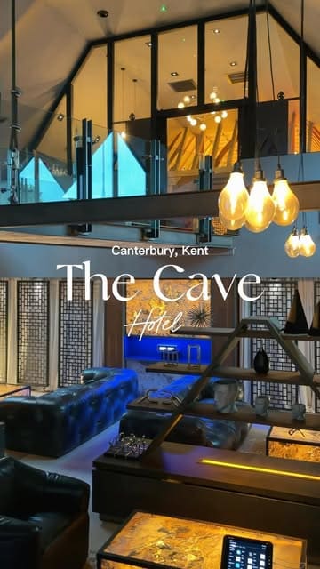 A short, aesthetic montage showcasing the interiors, dining experience, and atmosphere of The Cave Hotel in Canterbury, Kent.
