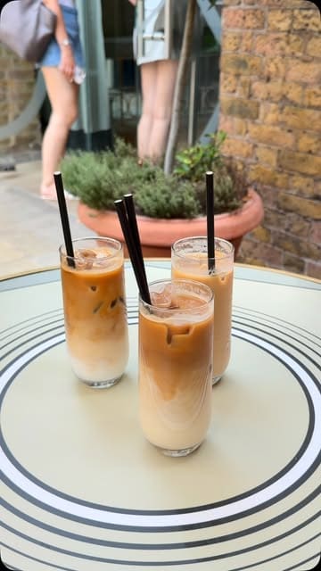 A day-in-the-life vlog documenting a birthday celebration in London, featuring a visit to the Saatchi Gallery, coffee at Cafe Linea, shopping in Chelsea, lunch at Brasserie Olivia, and a spa evening.