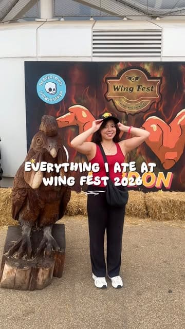 A creator visits Wing Fest, sampling various chicken wings from different vendors and providing a ranking of their top three favorites.