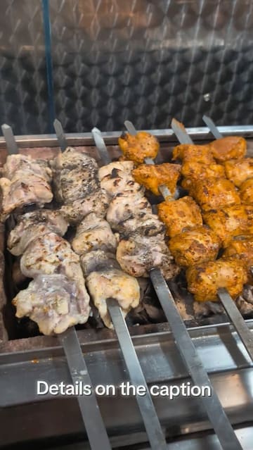 A montage of various Pakistani dishes being prepared and served, including grilled skewers, lamb chops, biryani, and curry, focusing on the food quality at a newly opened restaurant.