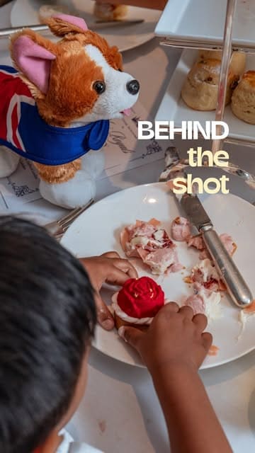 A promotional video for the Mini Royals Afternoon Tea at The Stafford London, featuring young children enjoying the experience. The video captures the elegant setting, the tea service, and the playful atmosphere, highlighting the venue's suitability for families.