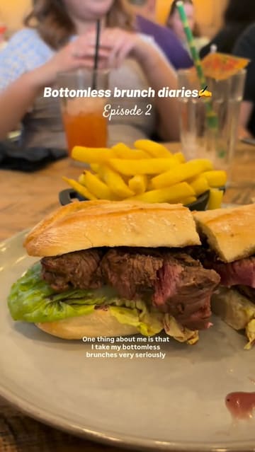 A vlog-style review of a bottomless brunch experience at Gas Street Social in Birmingham. The video features the menu, various drink options, food dishes, and the venue's interior, providing a clear overview of what to expect.