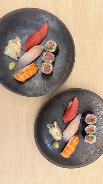 A montage-style video showcasing the interior, chefs, and various courses of a Japanese tasting menu at Roketsu in Marylebone. The video features high-quality, static shots of the food and venue, set to music with minimal text overlays.
