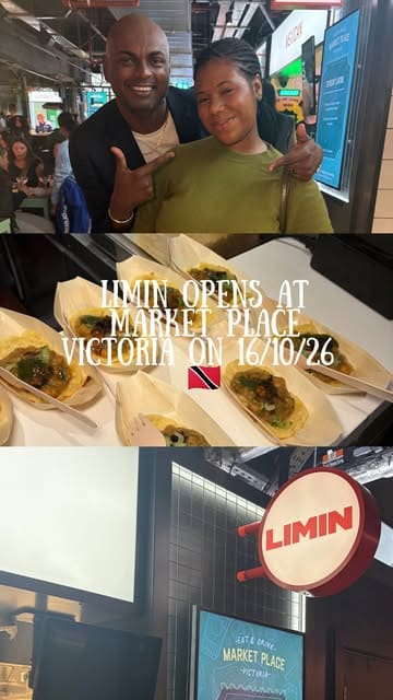 A creator visits the new location of Limin at Market Place Victoria, showcasing the food and interviewing the owner.
