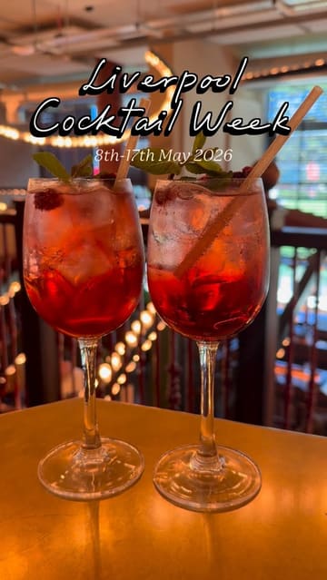 A fast-paced montage showcasing various cocktails available during Liverpool Cocktail Week. The video features close-ups of different drinks being prepared and served at multiple venues, using rhythmic cuts to maintain energy.