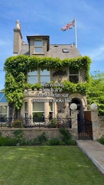 A short, polished video showcasing a multi-course tasting menu at Midsummer House in Cambridge. The video features a series of static, well-lit shots of various dishes, including bread, asparagus, salmon, and beef, presented in a sequence that highlights the fine dining experience.