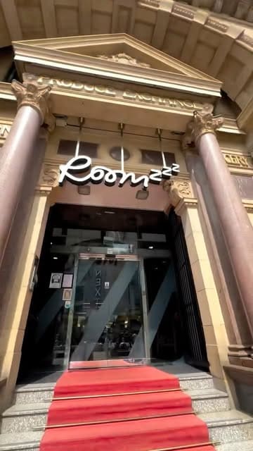 A fast-paced, energetic montage showcasing various experiences in Manchester, including a hotel stay, immersive art, themed bars, and gaming venues.