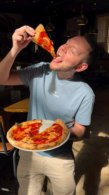 A high-energy promotional reel featuring a group celebrating a 30th birthday with a bottomless brunch at Bath Pizza Co. The video captures the pizza-making process, the social atmosphere, and the various food and drink offerings.