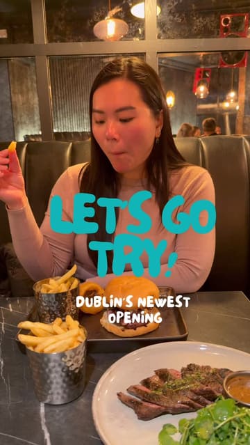 A video review of a new restaurant and cocktail bar in Dublin called Barebone, featuring a tour of the interior, a look at the menu, and a tasting of various dishes and drinks.