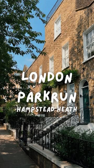 A first-person vlog showcasing the Hampstead Heath Parkrun course, highlighting the scenic route, the hilly terrain, and the overall atmosphere of the Saturday morning event.
