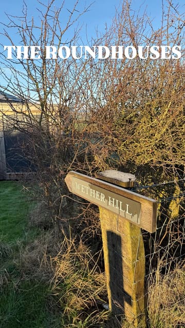 A tour of a cabin stay at The Roundhouses in Northumberland, featuring the interior, scenic views, and a visit to the nearby Breamish Valley Spa.