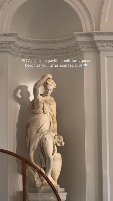 A visually stunning montage showcasing an afternoon tea experience at The Orangery, Kensington Palace. The video features slow, cinematic shots of the venue's architecture, the tea service, and the food, creating an elegant and aspirational atmosphere.