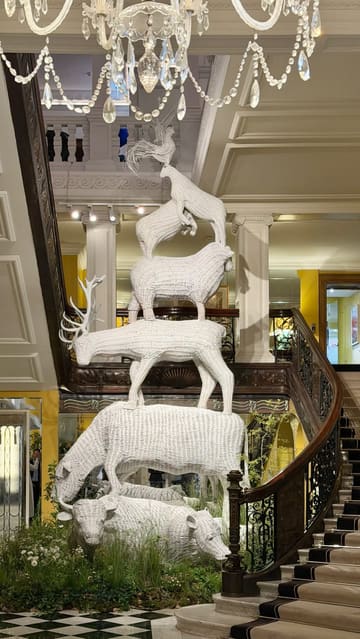 A high-quality montage showcasing a collaboration between Claridge's hotel and The Newt in Somerset. The video features the hotel's elegant interiors, themed apple-inspired decor, and various food items including coffee and pastries, set to music.