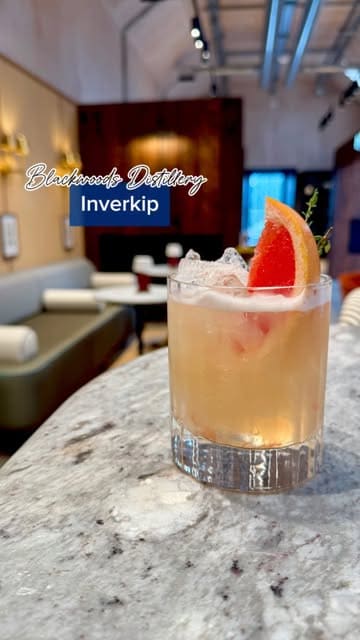 A video review of a cocktail-making class at Blackwoods Distillery in Inverkip, Scotland. The creator shows the venue, the process of making cocktails, and the final drinks, highlighting the experience as a fun activity for groups.