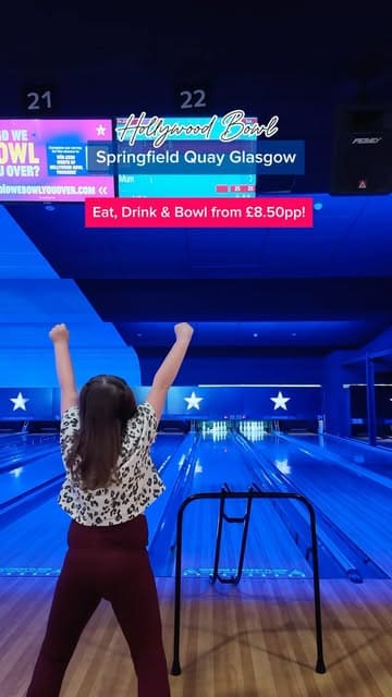 This video provides a tour of a family visit to Hollywood Bowl in Glasgow, highlighting the bowling lanes, the arcade area, and the food options available as part of their Eat, Drink & Bowl deal.