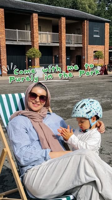 A creator visits the 'Purely in the Park' event at Tatton Park, showcasing a picnic experience with organic food, live music, and family-friendly games to celebrate Organic September.