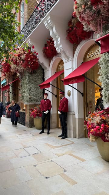A montage video showcasing various elaborate floral installations across Chelsea, London, as part of the Chelsea in Bloom event. The video features creative displays including space-themed sculptures, animals, and artistic arrangements outside luxury storefronts.