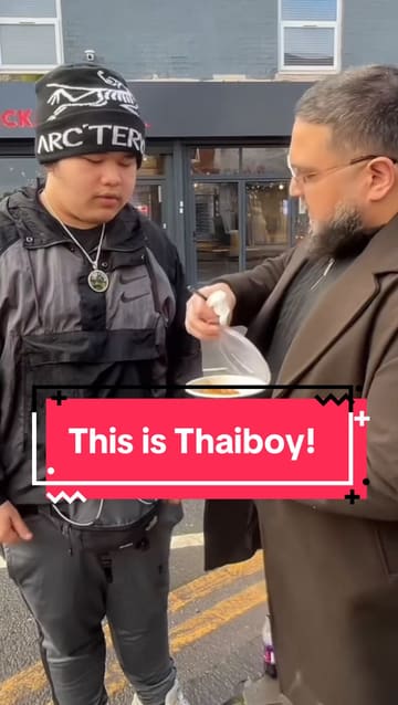 A high-energy, vlog-style video featuring a creator visiting Rockafellas to try their chicken and rice. The video includes interactions with staff, a taste test, and a price reveal, all edited with meme inserts to maintain a fast-paced, entertaining tone.