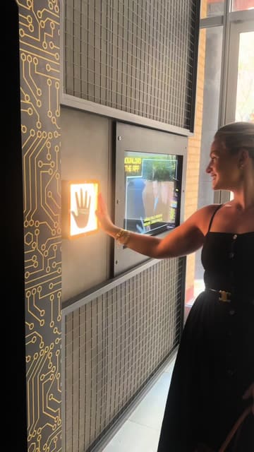 A creator visits Enigma Quests in London, showcasing a variety of themed escape rooms and arcade-style games, followed by a visit to the venue's bar for a cocktail.