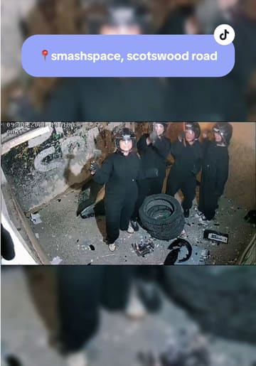 A promotional video for Smash Space UK in Newcastle, featuring a quick tour of the venue and CCTV footage of customers smashing items in the rage room.