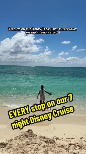 A travel vlog documenting a 7-night Disney Cruise, highlighting activities and costs at various port stops including Mexico, Grand Cayman, Jamaica, and the Bahamas. The video provides practical advice on how to spend time and money effectively while on shore excursions.