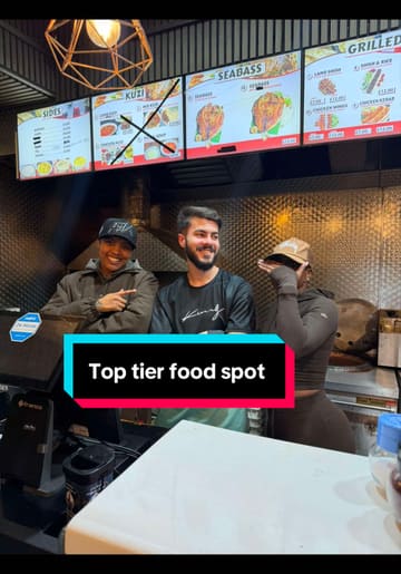 A vlog-style review of Croydon Shawarma, featuring the creator visiting the venue, showing the food preparation, and tasting the meal.