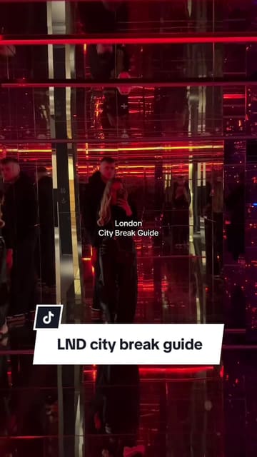 A fast-paced travel guide montage featuring various cafes, restaurants, and landmarks across London, designed to give viewers a quick overview of a city break itinerary.