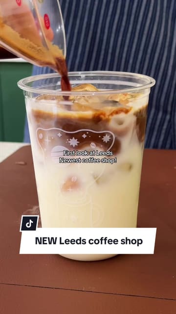 A short, engaging video providing a first look at the new North Star Coffee Shop in Leeds, highlighting their coffee, matcha, and brunch butties.