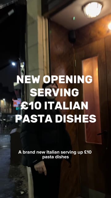 A review of a new Italian restaurant in Glasgow's Southside, highlighting their affordable £10 pasta dishes, homely atmosphere, and takeaway options.