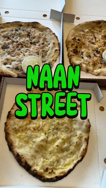 A straightforward, honest review of Naan Street in Glasgow, featuring a variety of naans, biryani, and karak chai. The creator provides a personal take on the food quality and value, showcasing the casual, street-food-focused atmosphere of the venue.