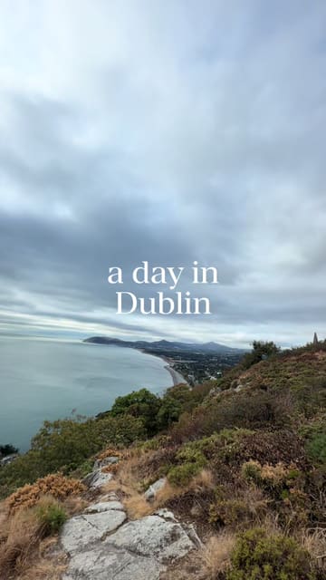 A personal vlog documenting a day out in the Dalkey, Killiney, and Dún Laoghaire area of Dublin. The creator takes viewers on a coastal walk, stopping at three different coffee shops and enjoying a lunch at Oliveto restaurant.