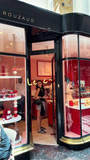 A short, visually appealing reel showcasing a patisserie and brunch spot in London, featuring close-ups of pastries, brunch dishes like eggs benedict, and the cafe's interior.