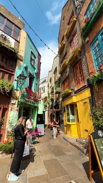 A short, punchy promotional video for Sourdough Sophia in Neal's Yard, Covent Garden. The video features quick cuts of the bakery's exterior, interior, and a variety of baked goods including sourdough loaves, cookies, pastries, and a salmon toast, set to upbeat music.