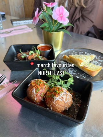 A fast-paced listicle video featuring a roundup of various hospitality venues in the North East of England, including restaurants, bars, and cafes. The video highlights specific dishes, drinks, and the overall vibe of each location.