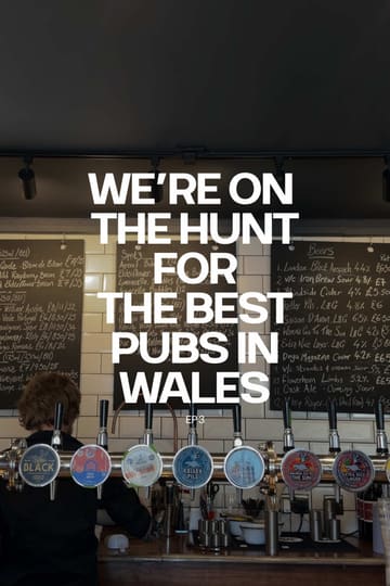 A couple visits 'The Pig & Swill' in Cardiff, highlighting its transition from a cafe to a pub, its craft beer selection, and its seasonal small plates menu.