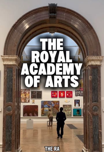 A promotional reel for the Royal Academy of Arts Summer Exhibition, featuring a tour of the gallery space and various artworks on display.
