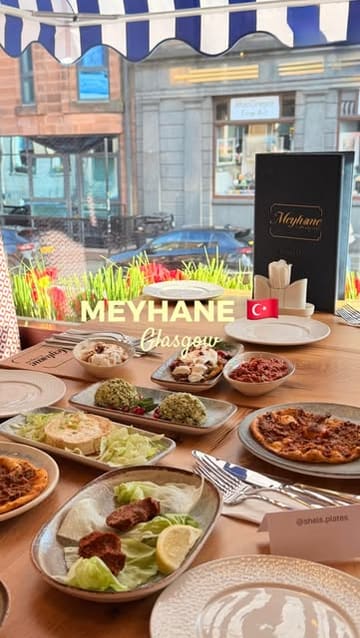 A promotional reel for the opening of Meyhane, a new Turkish restaurant in Glasgow, featuring the interior, live entertainment, and a variety of dishes.