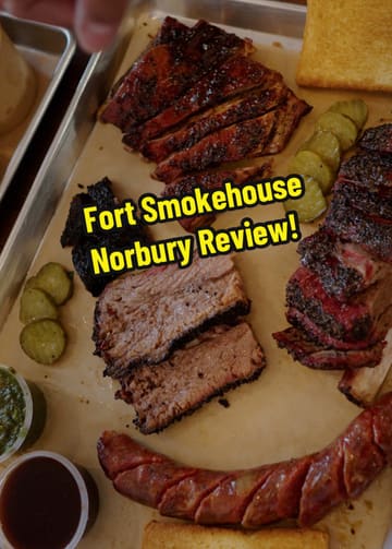 A review of Fort Smokehouse in Norbury, featuring a variety of smoked meats including brisket, lamb ribs, pastrami, and salt beef. The video provides a taste test and honest feedback on the quality and flavour of the food.