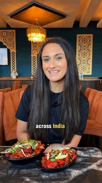 A promotional video for The Grand Maharaja, a vegetarian Indian restaurant in Leicester, showcasing their food, banqueting hall, and bar facilities.