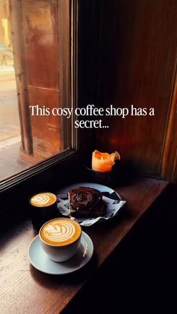 A short, atmospheric video showcasing a venue in Glasgow that operates as a coffee shop during the day and transforms into a cocktail bar at night, highlighting the contrast in ambiance.