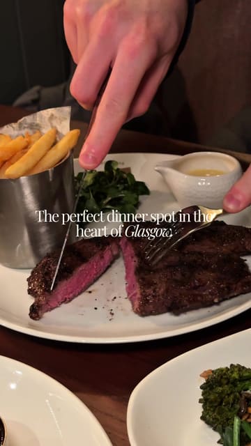 A promotional video for Browns Glasgow highlighting their 'Taste of Summer' set menu and spritz offers, featuring shots of the interior, menu, and various dishes.