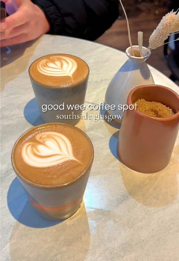 A short, aesthetic montage showcasing Market Coffee in Glasgow, featuring close-ups of latte art, pastries, and the cafe's interior and exterior.