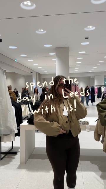 A 'day in the life' vlog featuring two sisters spending a day in Leeds. The video documents their visits to two coffee shops, Federal and Blank Street, as well as shopping trips to Primark and Space NK. The content is personal and conversational, focusing on their interactions while highlighting the food and drink they consume.