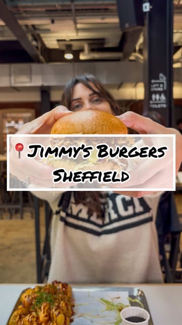 A review of Jimmy's Burgers at Cambridge St. Collective in Sheffield, highlighting their vegan burger options and sides.