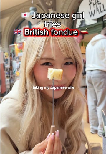 A couple visits The Cheesy Living Co in Leeds to try fondue for the first time. The video features the couple reacting to the food, showing the spread of ingredients, and highlighting the venue's atmosphere. It provides a clear, personal review of the experience.