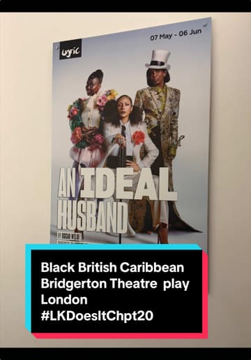 A vlog-style review of the play 'An Ideal Husband' at the Lyric Theatre in London, highlighting the atmosphere and audience experience.