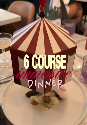 A review of the circus-themed 6-course tasting menu at Six by Nico in Dublin, featuring creative dishes and cocktail pairings.